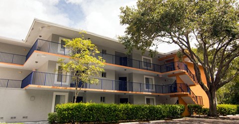 Exterior view of Midora at Woodmont in Tamarac, FL